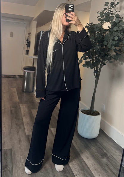 Black Pj Set