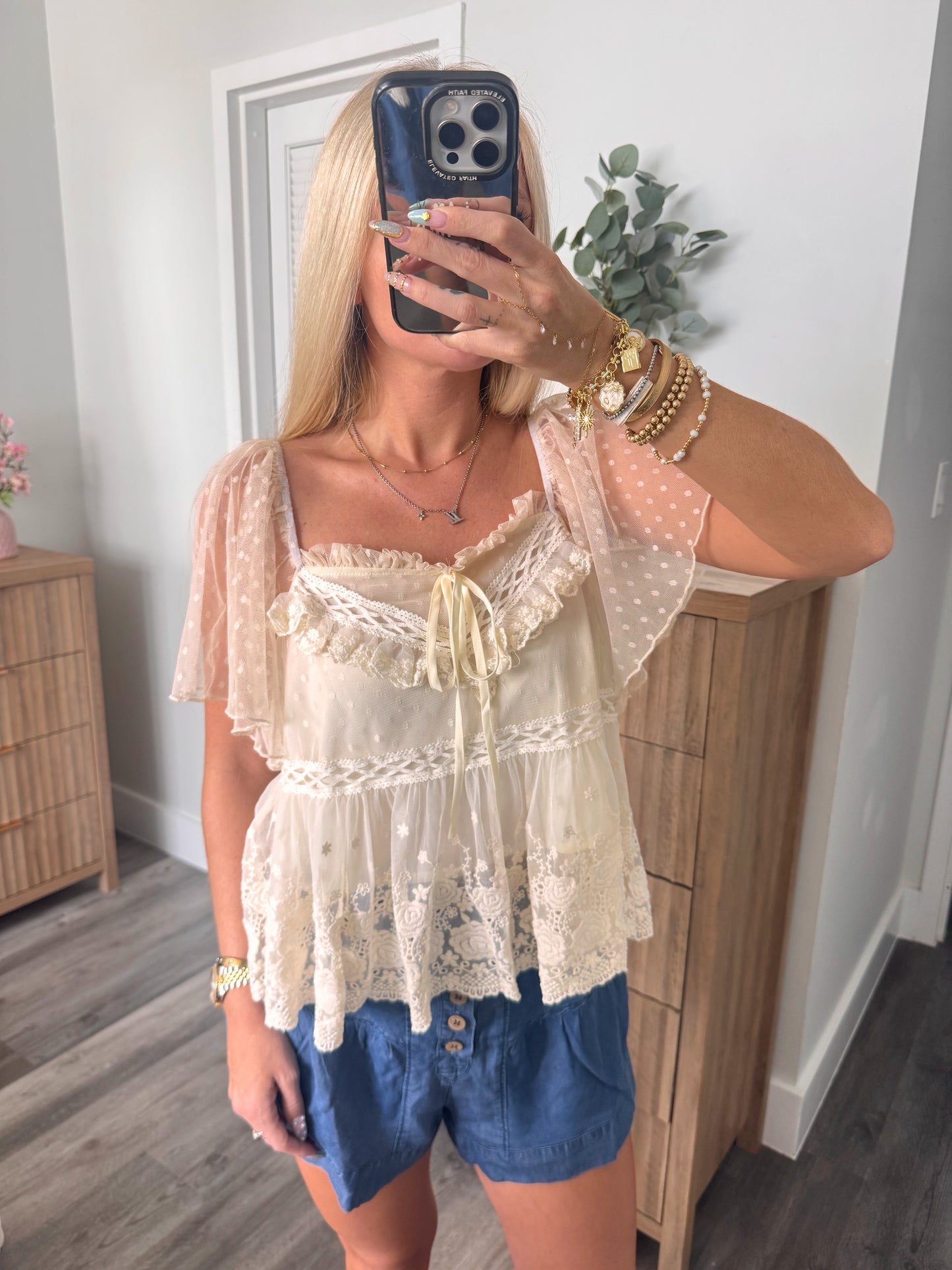Vintage Romance Top