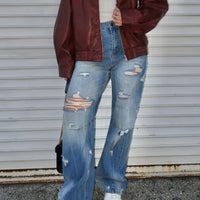 Distressed Jeans
