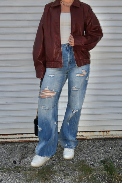 Distressed Jeans