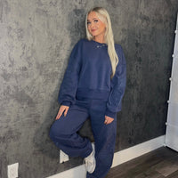 Star Sweat Set- Blue