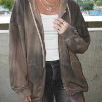 Washed Oversized Jacket