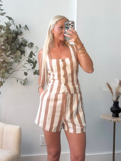 Cocoa Stripes Set