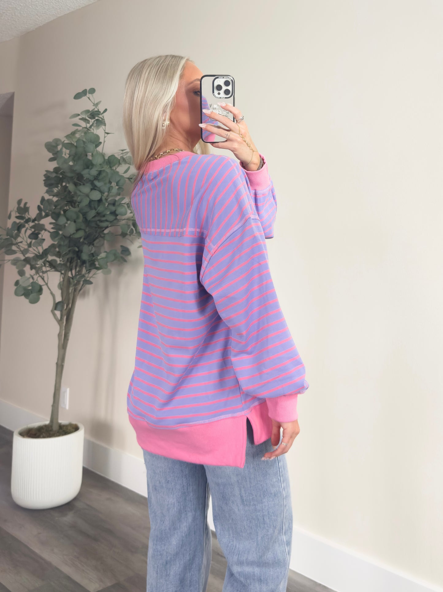 Violet Sugar Pullover