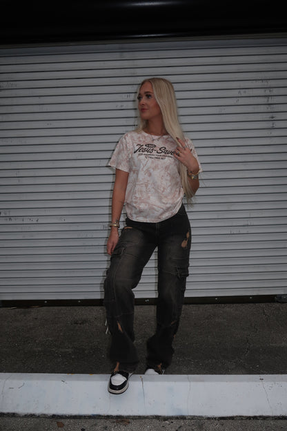 Jesus Saves Camo Shirt