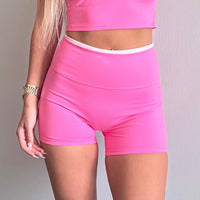Pink Biker Shorts
