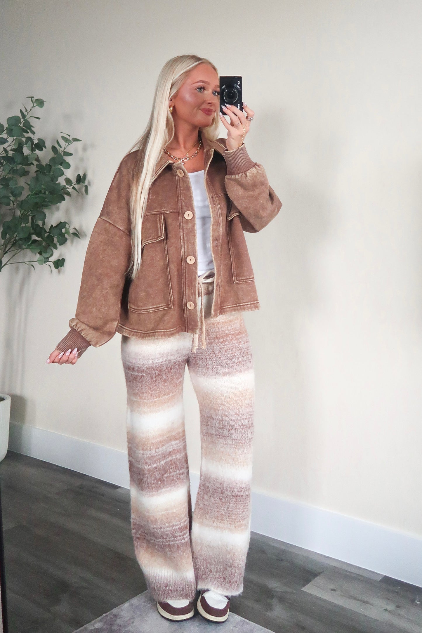 Latte Layers Cozy Pants