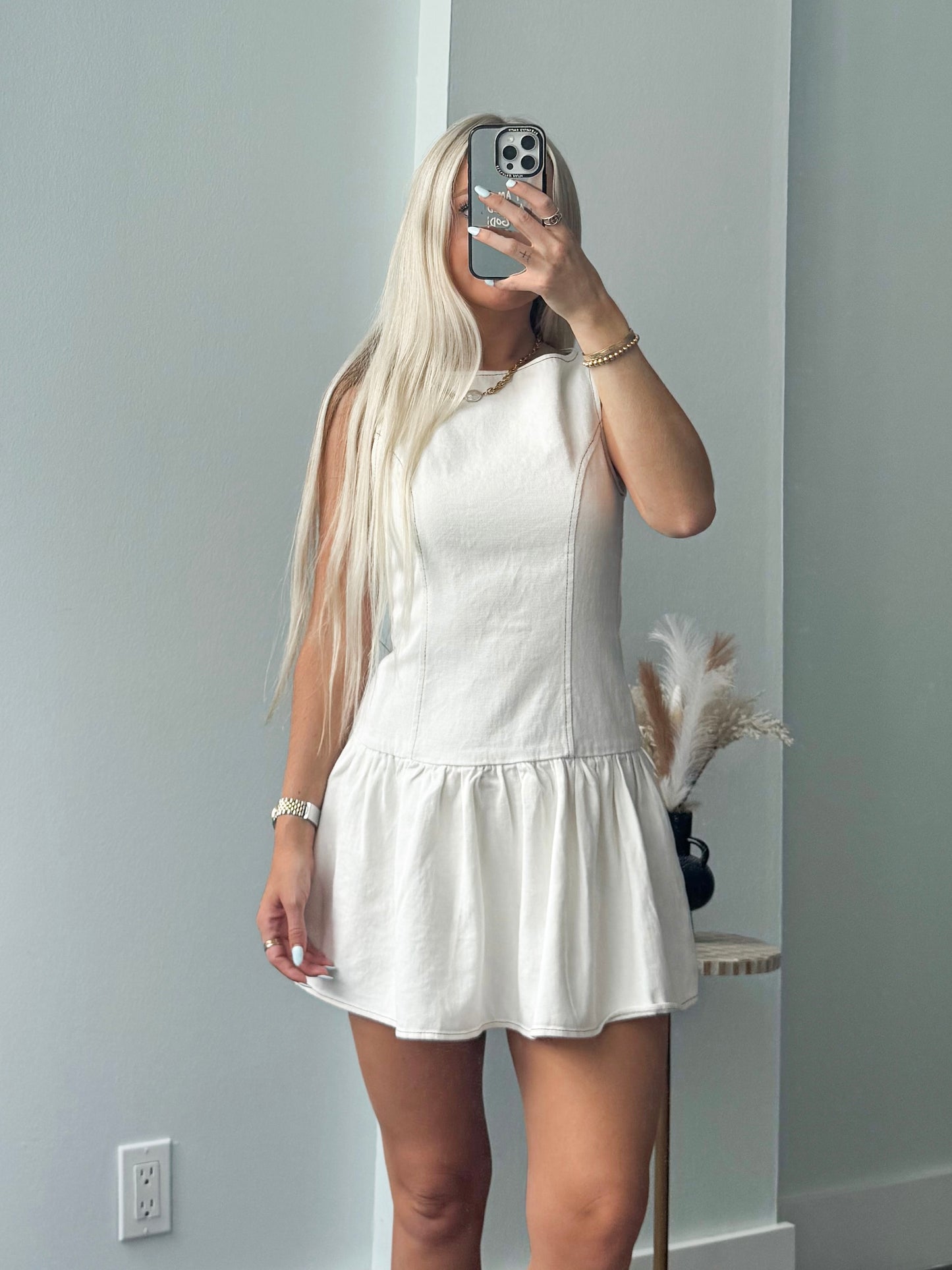 Country Charm Denim Dress
