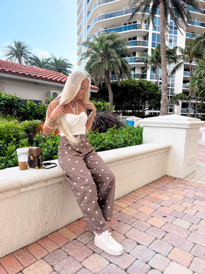 Seaside Sands Knit Halter Top