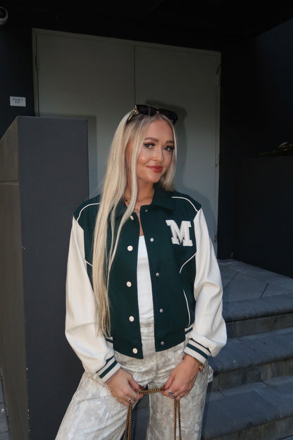 Green Varsity Jacket
