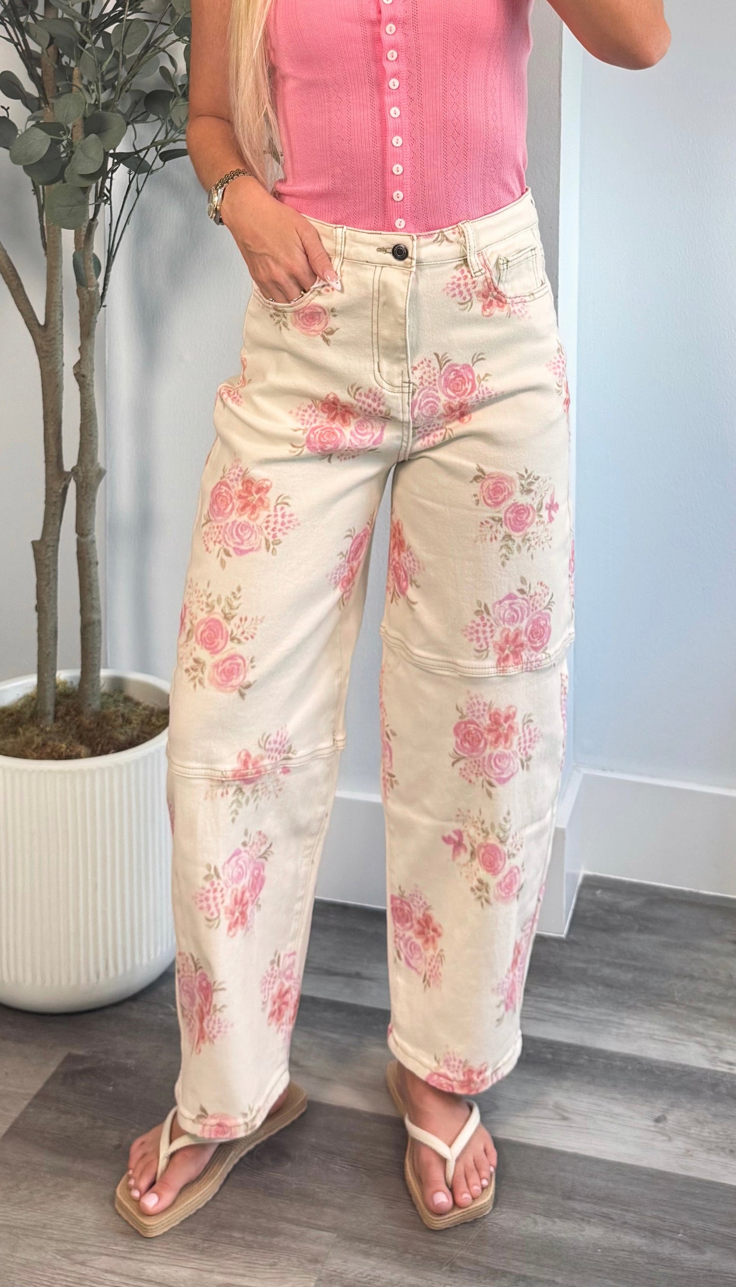 Cottage Bloom Jeans