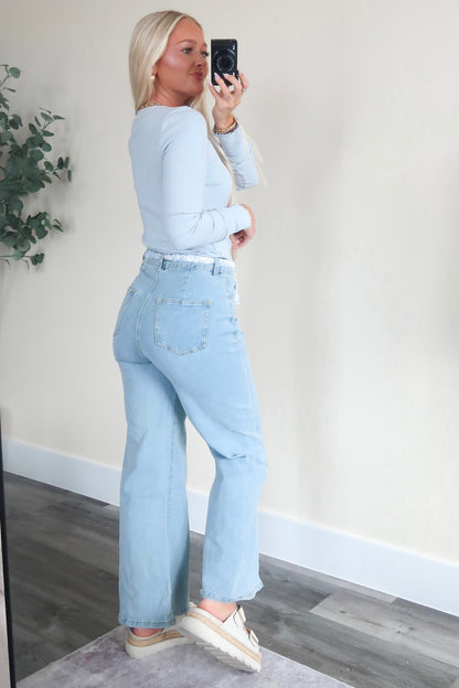 Braided Belt Jeans