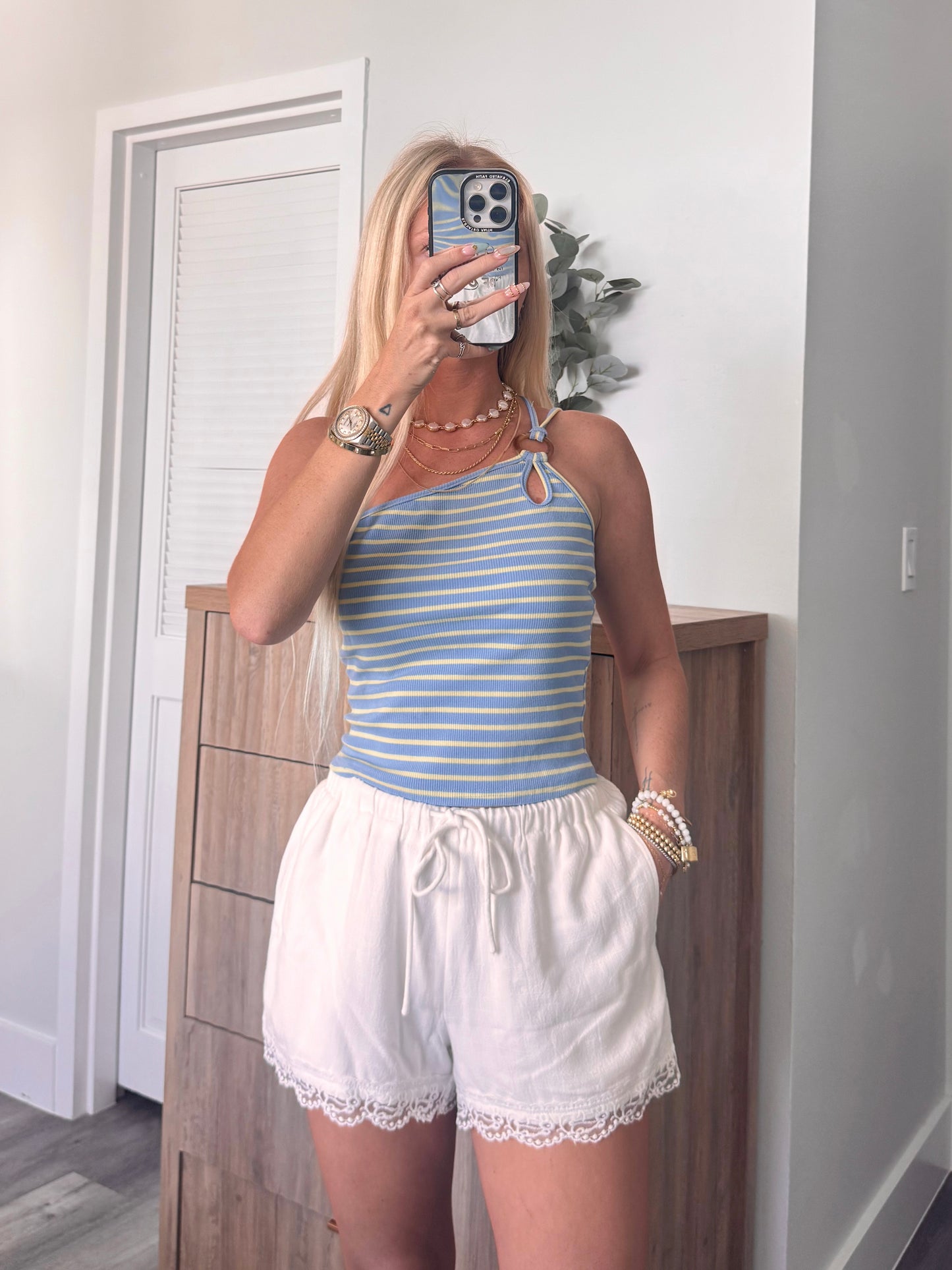 Abigail Striped Tank