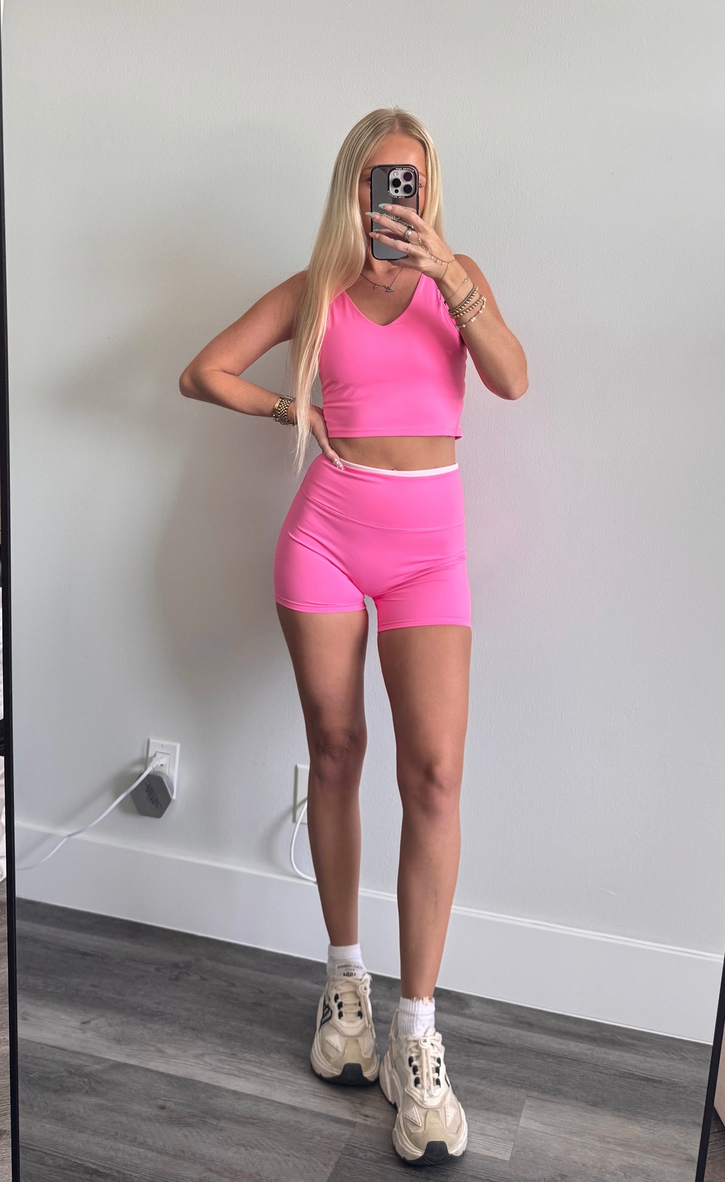 Pink Biker Shorts