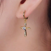 Cross Earrings