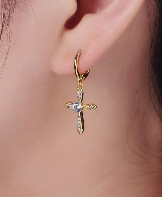 Cross Earrings