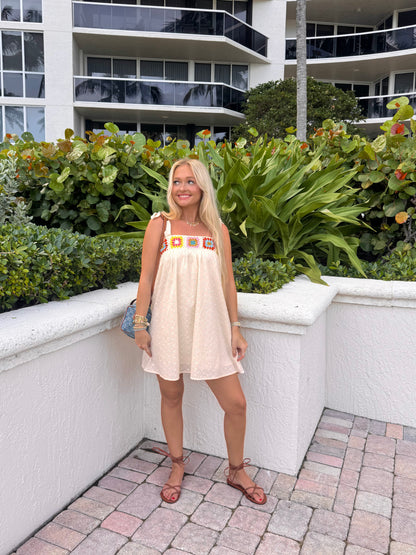 Sunbeam Crochet Dress
