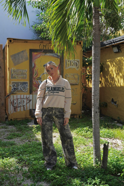 Splatter Print Pants