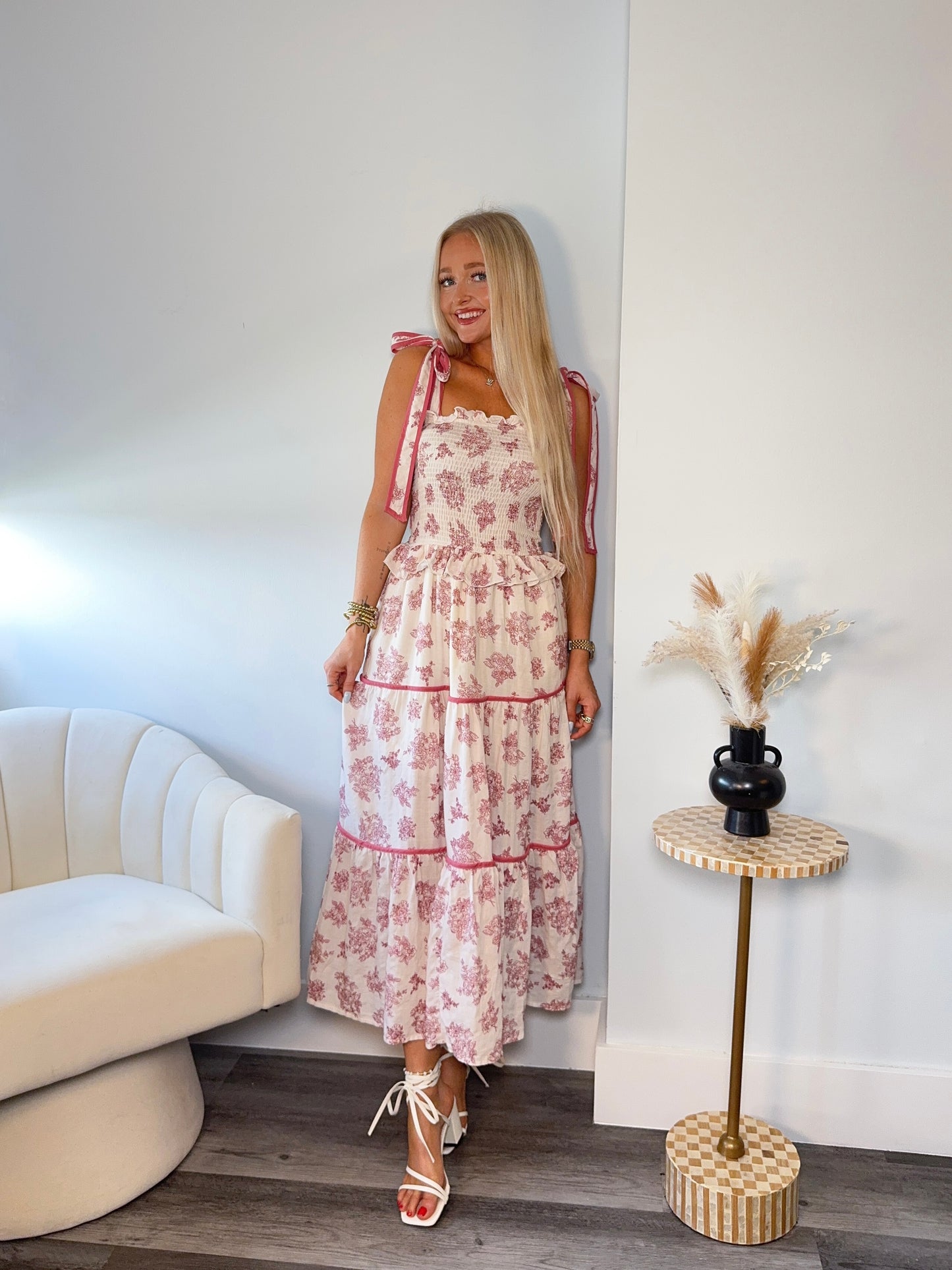 Redeemed in Roses Dress