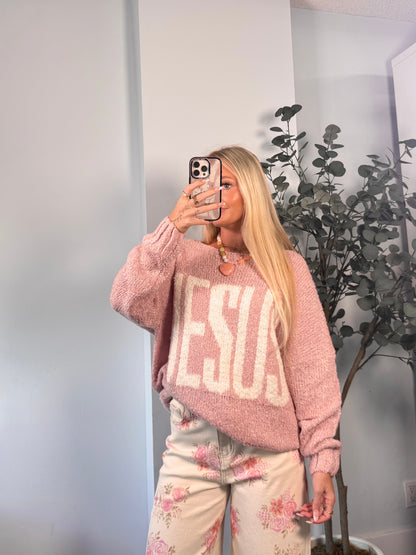 Jesus Oversized Sweater