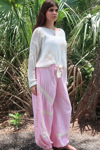 Floral Boho Pants