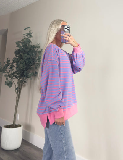 Violet Sugar Pullover