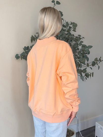 Sunkissed Mockneck Swearshirt