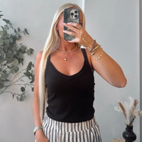 Rachel Ribbed Tank