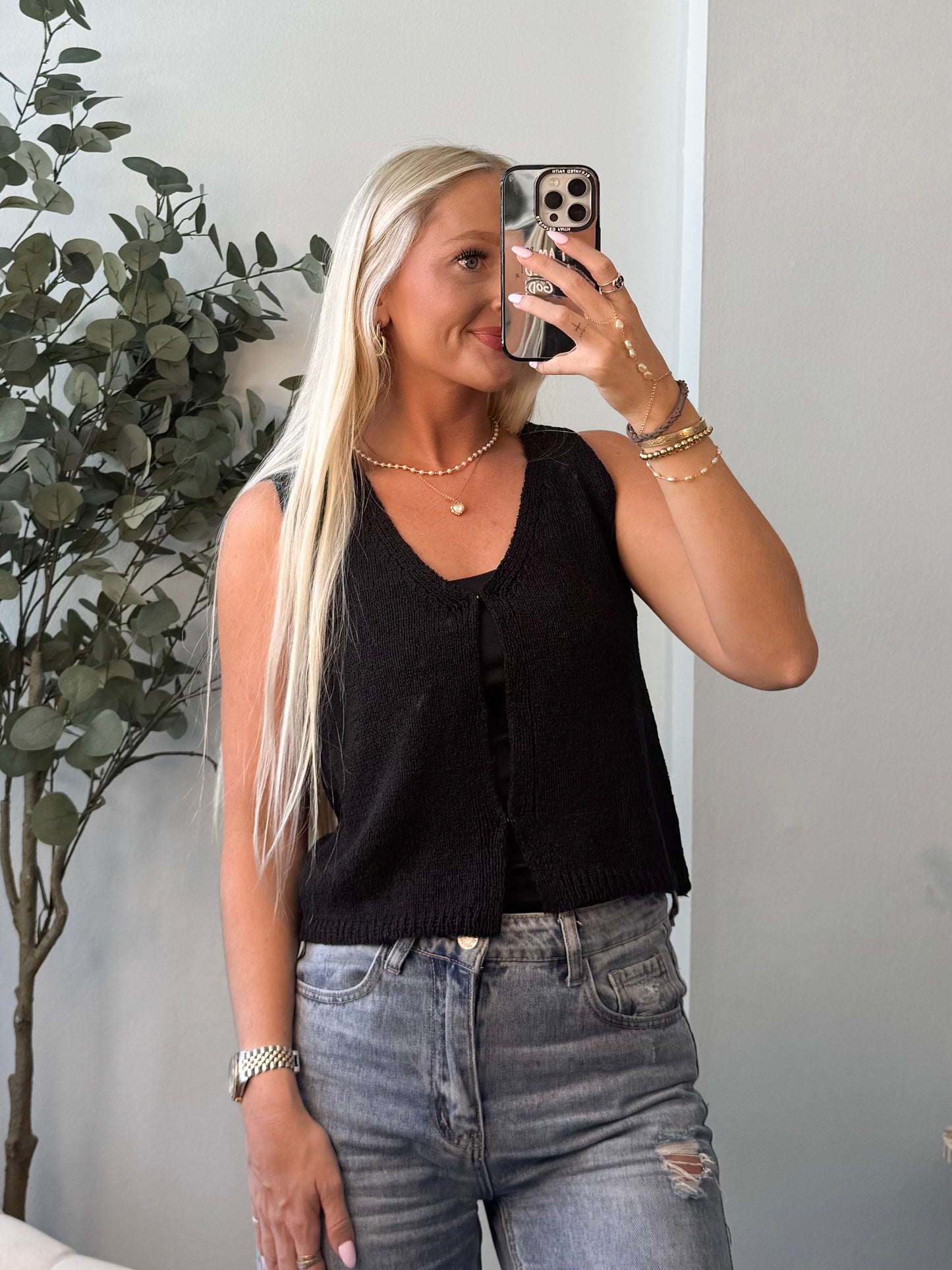 Zara Clasp Tank Top
