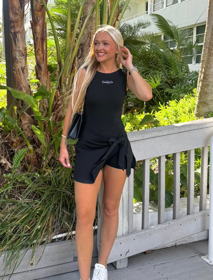 EE Wrap Romper Dress