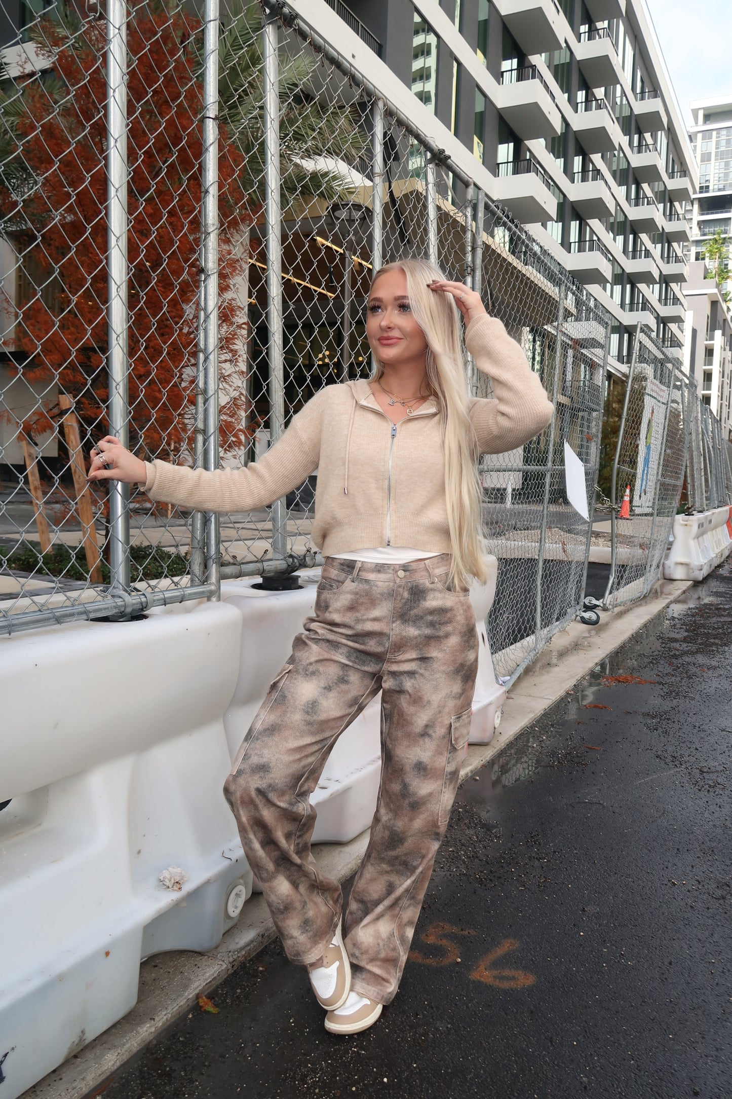 Multi Color Cargo Pants