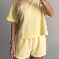 Sunshine Ribbed Set