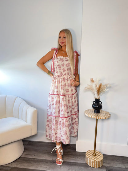 Redeemed in Roses Dress