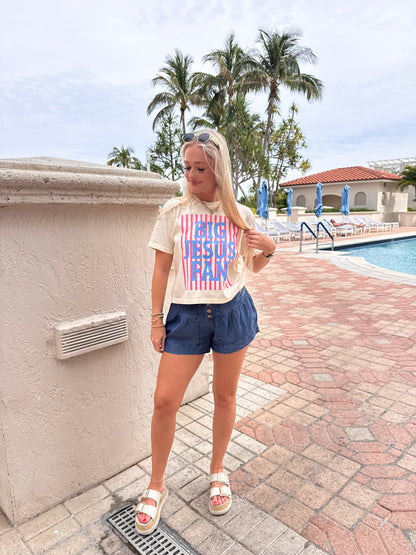 Big Jesus Fan Tee