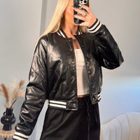 Quilted Leather Jacket