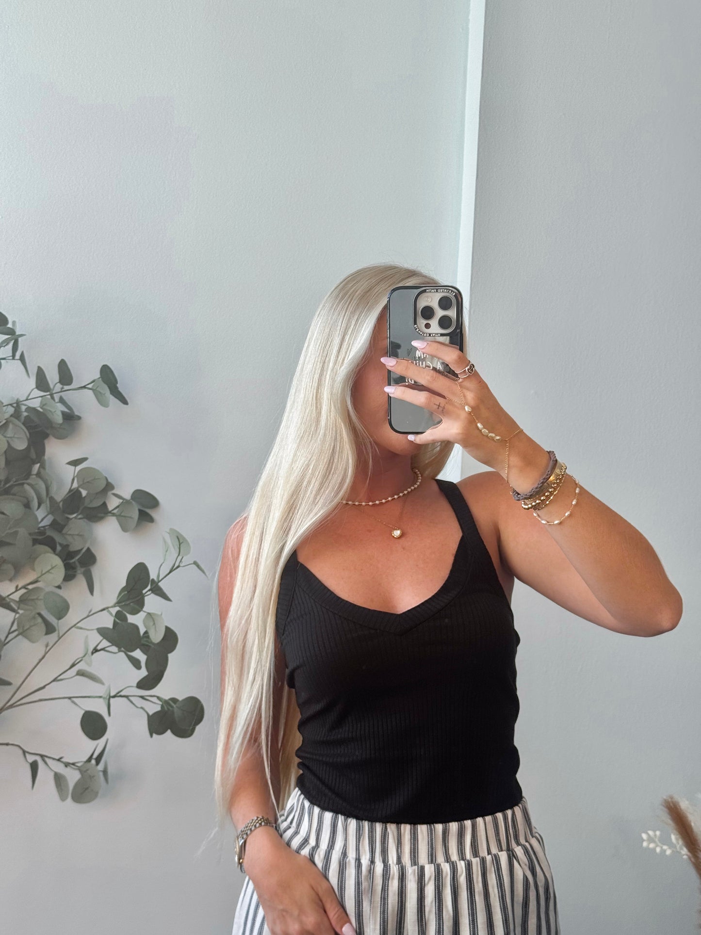 Rachel Ribbed Tank