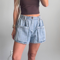 Sunwashed Denim Shorts
