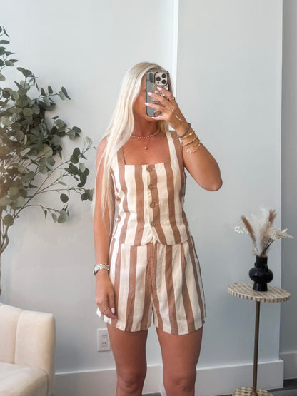 Cocoa Stripes Set