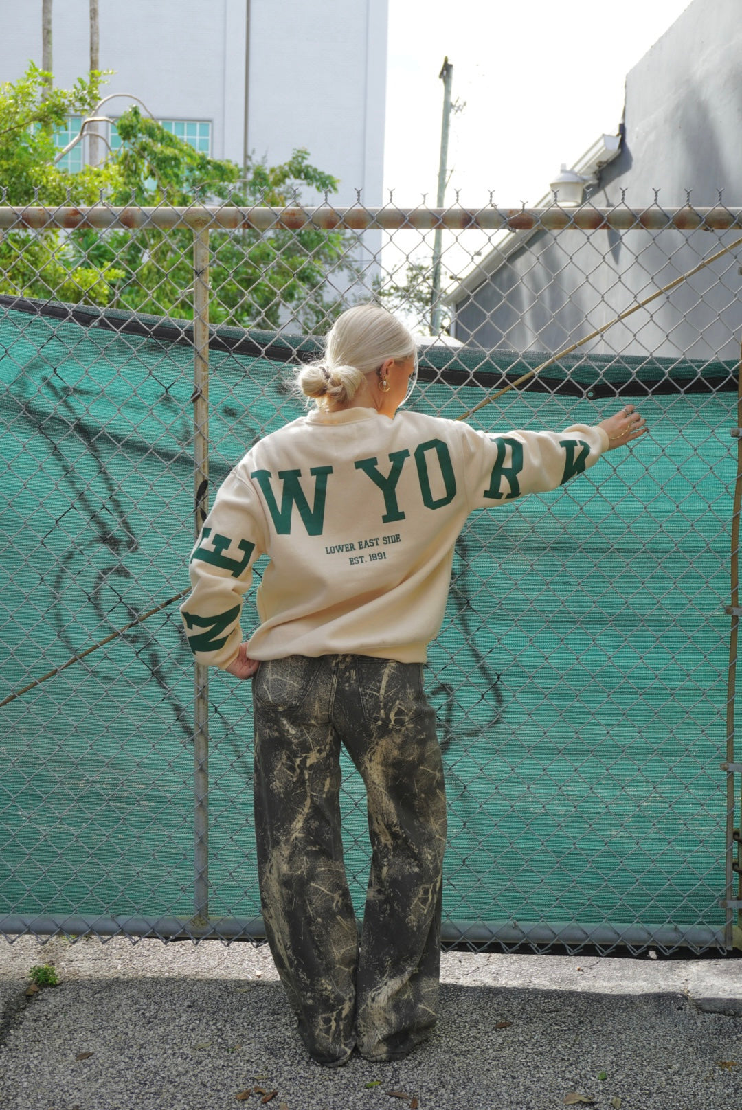 New York Back Sweatshirt
