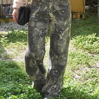 Splatter Print Pants