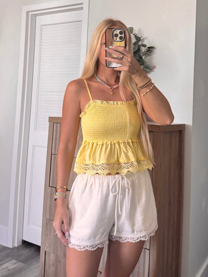 Yellow Palms Tank