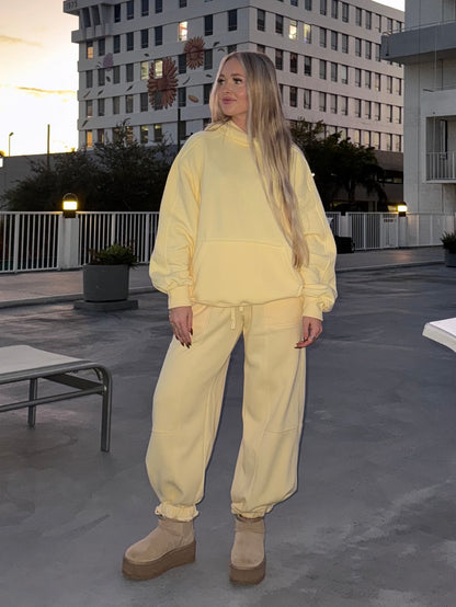 Yellow Sweat Set