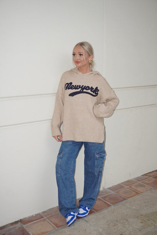 New York Sweater Hoodie