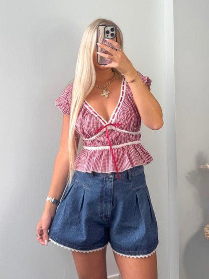 Full Of Joy Denim Shorts