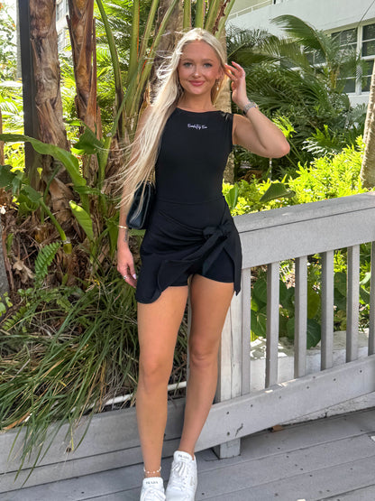 EE Wrap Romper Dress
