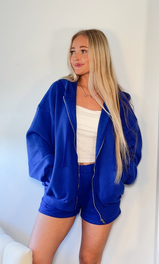 Leighton Shorts/ Zip Up Set