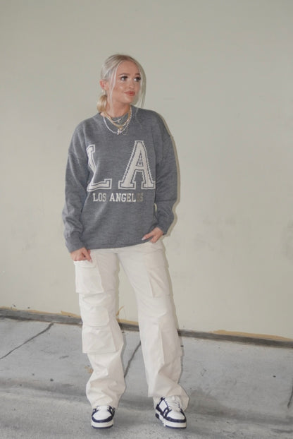 LA Grey Sweater