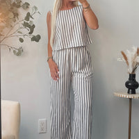 Perfect Day Striped Set