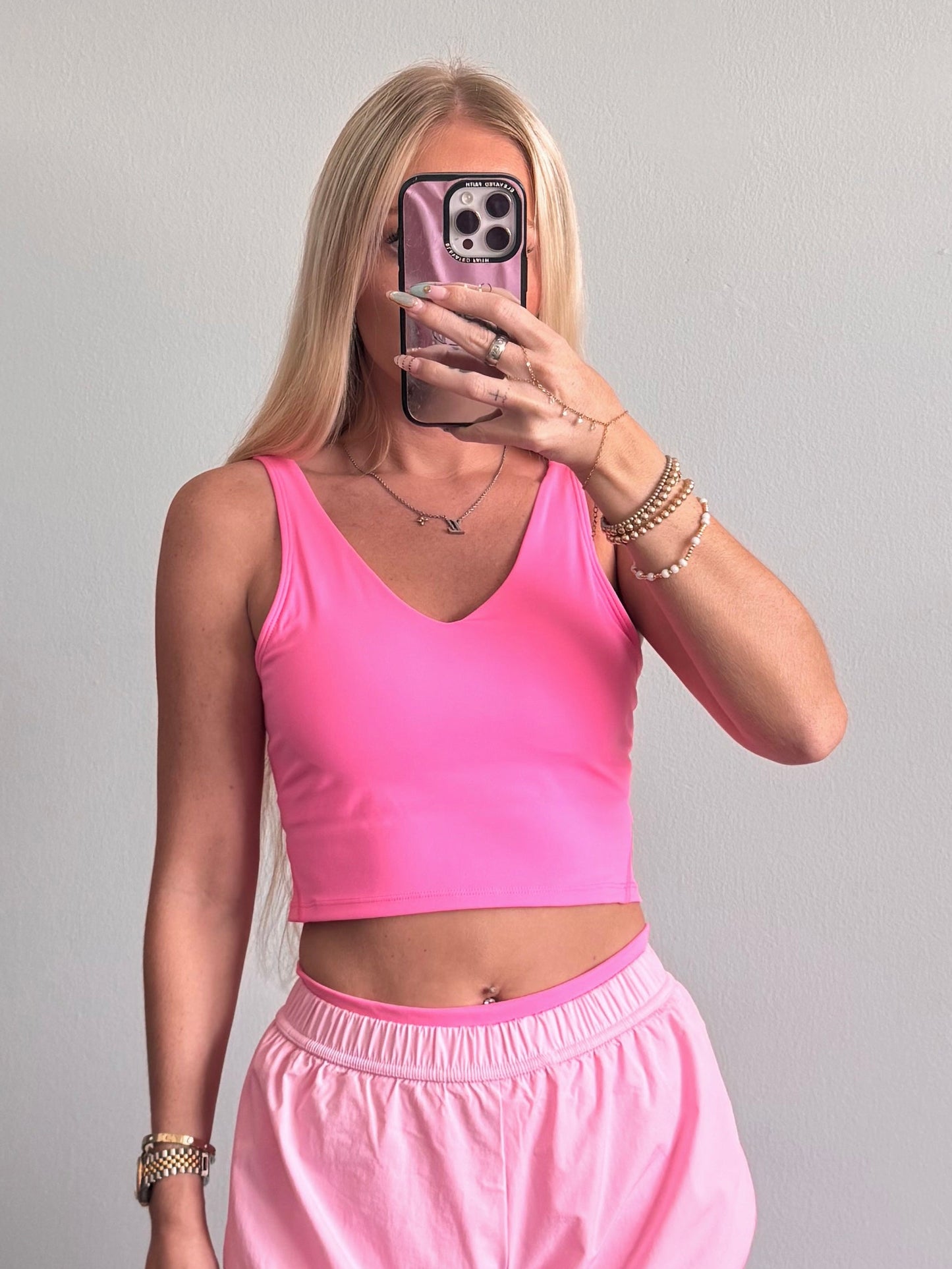 Pink Athletic Tank
