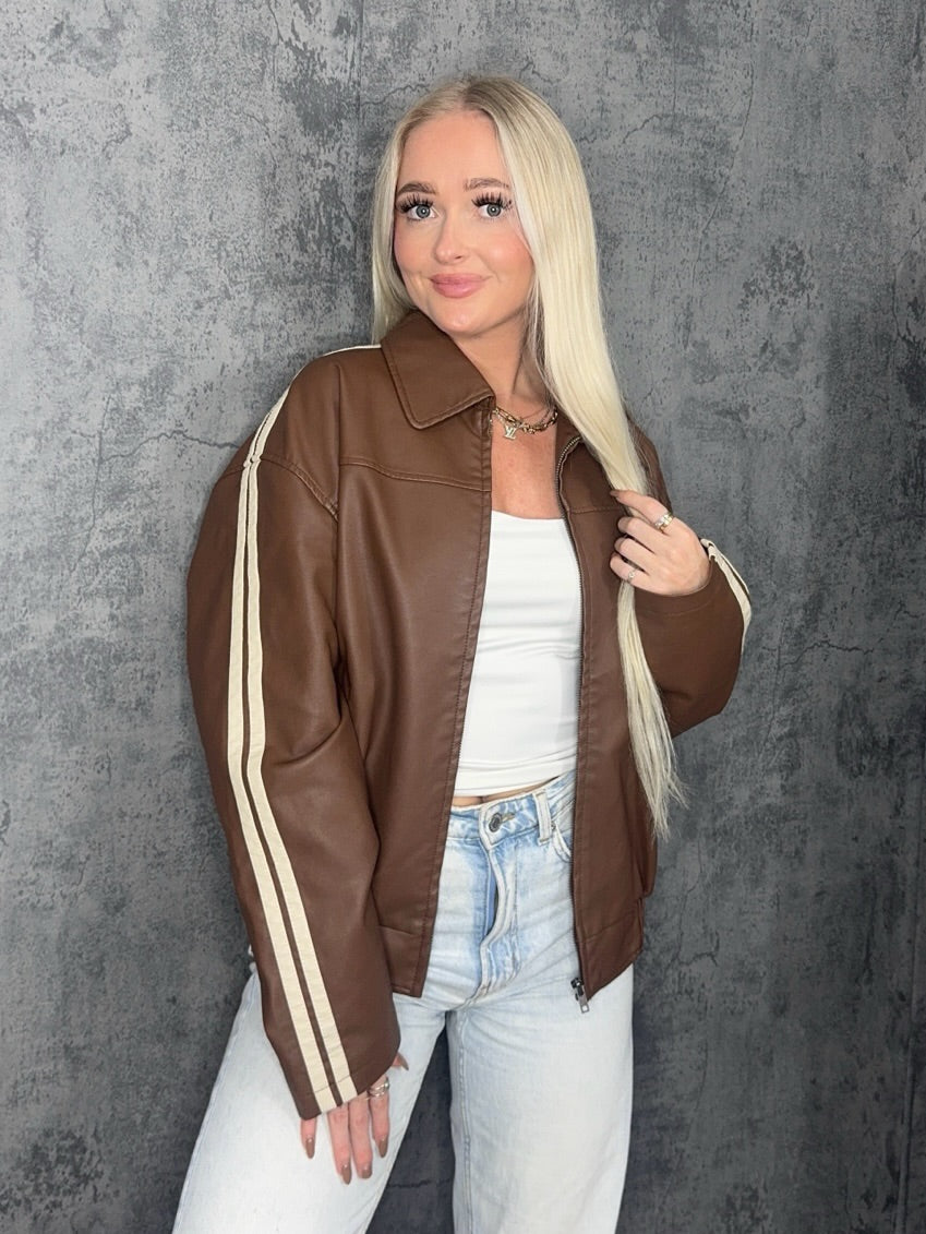 Brown Leather Jacket